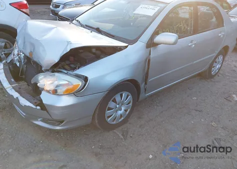 2003 Toyota Corolla Le z USA, uszkodzony, nr VIN 2T1BR32E03C154226